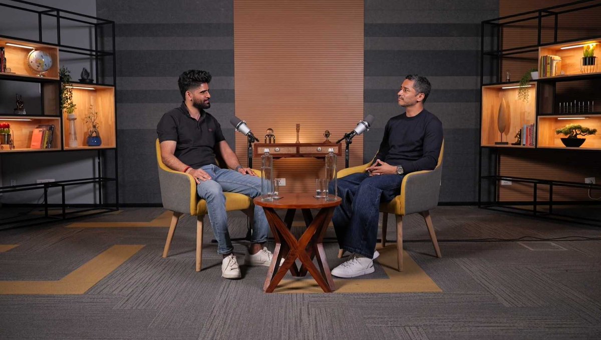 Be relentless.
Be around relentless people.

Design your life so that most of your time is spent with them.
And don’t forget — have fun. Don’t take yourself too seriously.

Did this in 2025.
Looking to accelerate in 2026 ✨