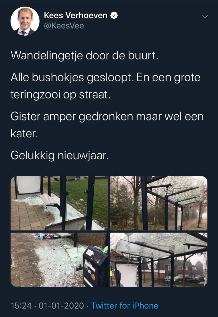 We weten allemaal wat Kees Verhoeven vannacht weer gaat doen.