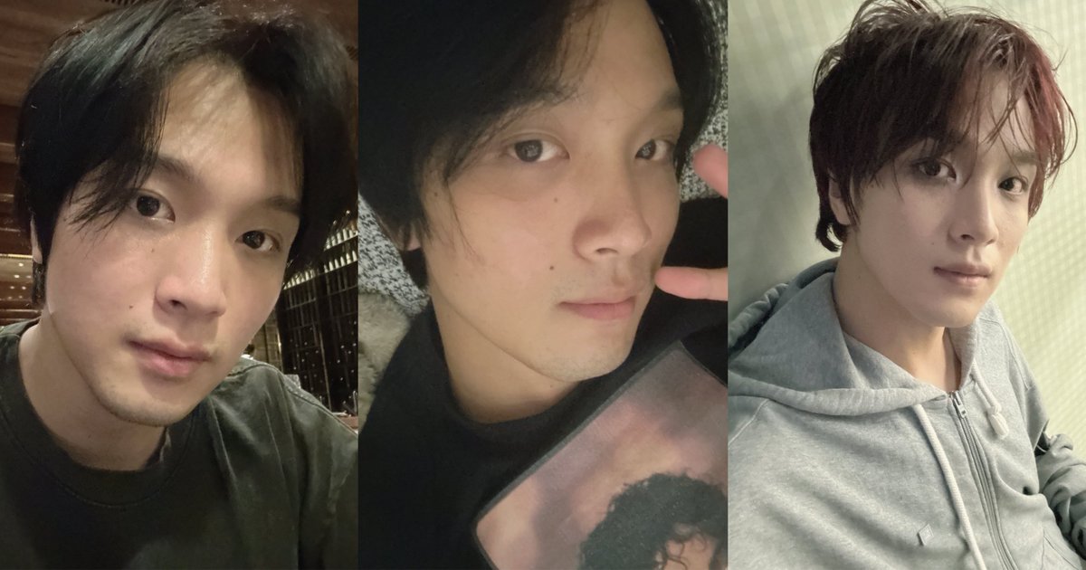 (my) top 3 haechan selcas in 2025!