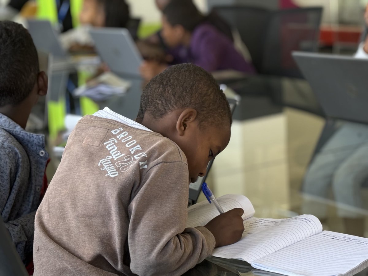 dan ! 

Pen in hand, Dreams in mind: Empowering the next generation of Ethiopian tech leaders.