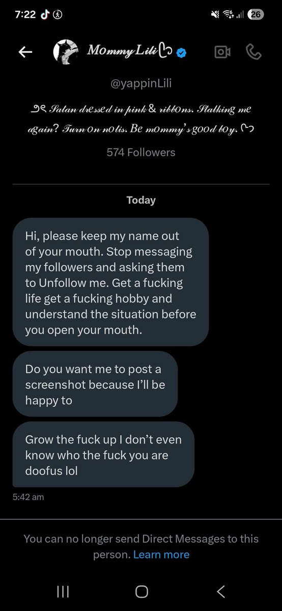 gremlincvnt's tweet photo. Goofy behaviour because i never even told them to unfollow i just sent a post and said 'you follow' 🤡

Also if they said i told them to unfollow, bull! they asked who and i specified the @ 

Again silly behaviour take your beef elsewhere 😘 https://t.co/8bd0UyQ6lx