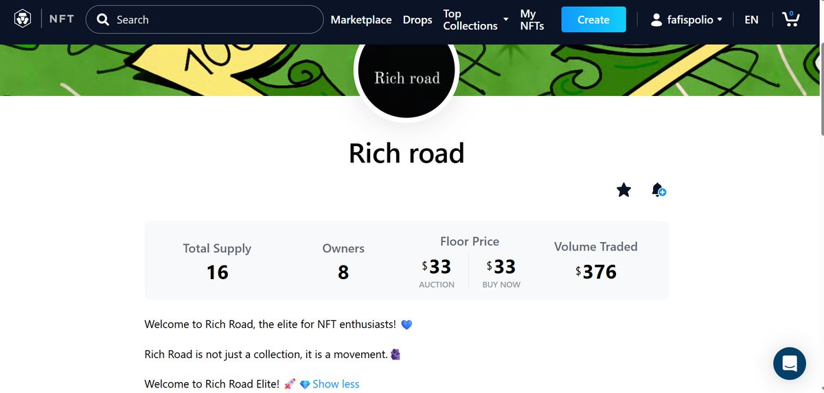 TheFafiCRO's tweet photo. Comee on!!! to the last night of the year!! 🥳🥳🥰
#crofam #cryptocomnft @cryptocom @cryptocomnft
The party begin in Rich Road! 🤩🤯😱🕺💃
We can finish the year with a SOLDOUT family! We can reach sure!🤗#nftcryptocom #Cryptocom https://t.co/hB5iP6SBzK