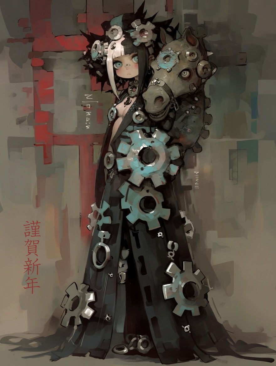 KcraftAIart's tweet image. Happy New Year 2026
今年もみなさまにとって光り輝く良い年になりますように！