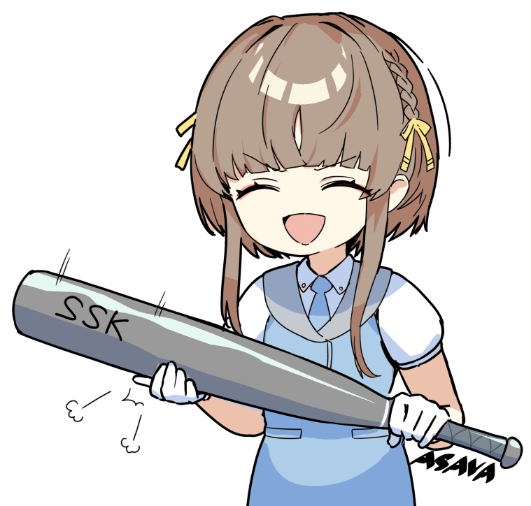 何かに怒ってる鵜来ちゃん(再

※SSKは野球具のメーカー(だったはず 