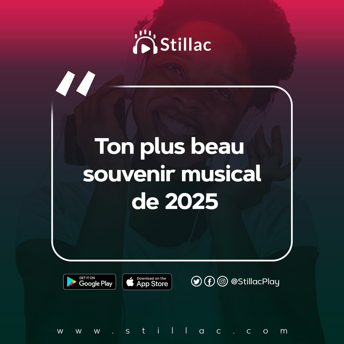 🥳 TOLI... 

Tic tac ... 2025 s'en va. 
Quel souvenir musical vous aura marqué ?

#Stillac
#LeMeilleurDeLaZik