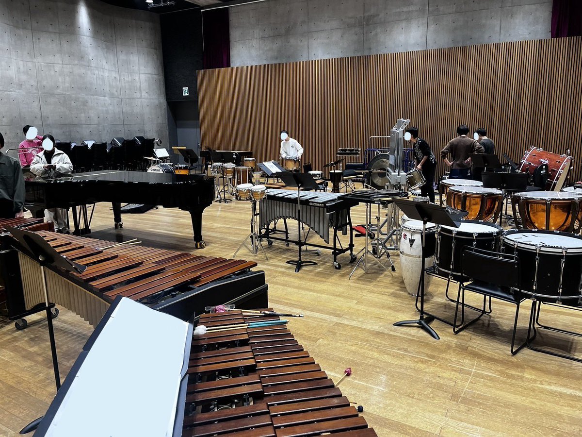 洗足学園音楽大学打楽器コース tweet media
