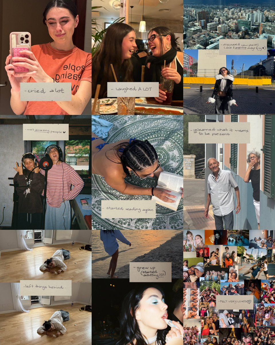 yoursreche's tweet image. el crecimiento que tuvo chiara en todos los aspectos, con la montaña rusa q fue su año y q aun ante todo seguía cada día sin rendirse. me llena el alma que al final ella pudo reencontrarse y supo aprender de cada uno de esos momentos