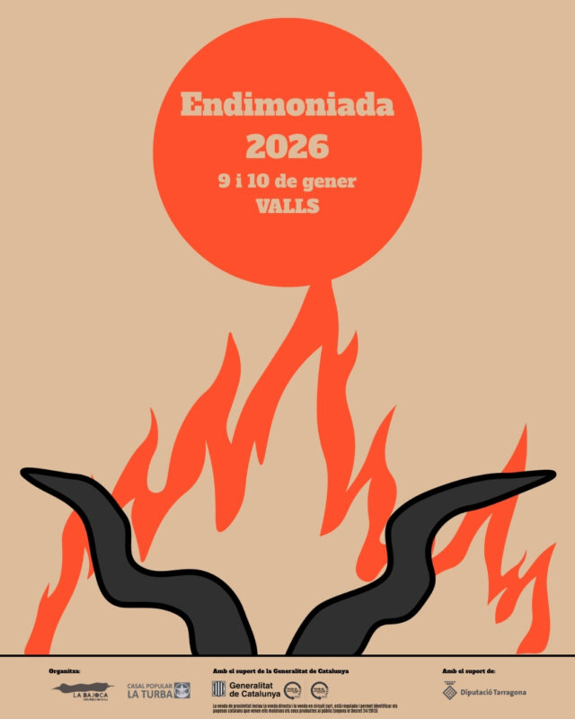 rcvalls's tweet image. La Turba i La Bajoca presenten la primera Endimoniada de Sant Antoni
valls.radiociutat.com/2025/12/31/la-…