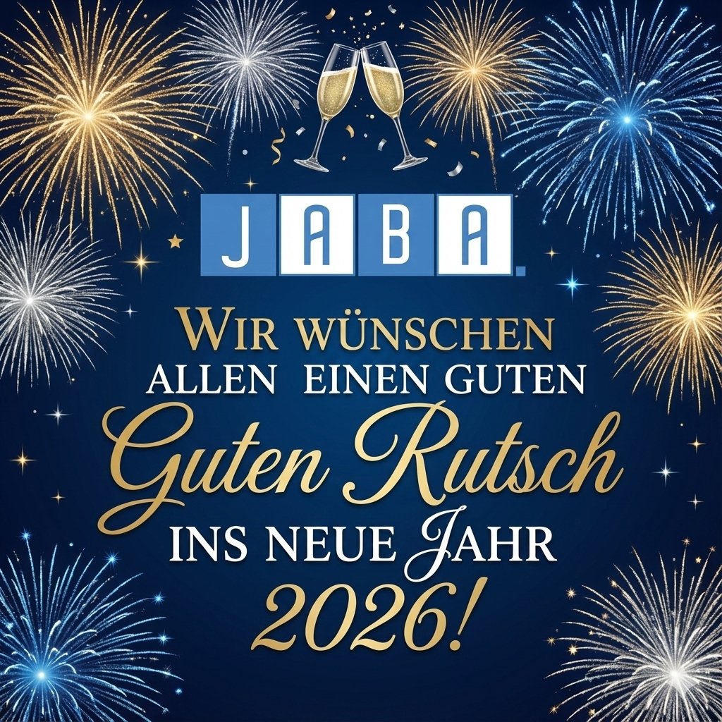Liebe Kundinnen und Kunden,

das Jahr 2025 neigt sich dem Ende zu, und wir möchten diese Gelegenheit nutzen, um uns bei Ihnen für das Vertrauen und die Zusammenarbeit zu bedanken. Es war uns eine Freude, Sie auch in diesem Jahr unterstützen zu dürfen.

Wir wünschen Ihnen einen