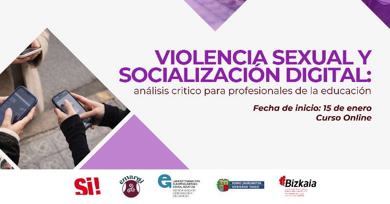 sol_inter's tweet photo. Inscripciones abiertas | Curso online GRATIS (140 h certificadas)

“Violencia sexual y socialización digital” (Nazioarteko Elkartasuna + EMARGI)

Empieza 15/01 ·  Online ·  7 módulos

Inscríbete en el enlace, te esperamos.