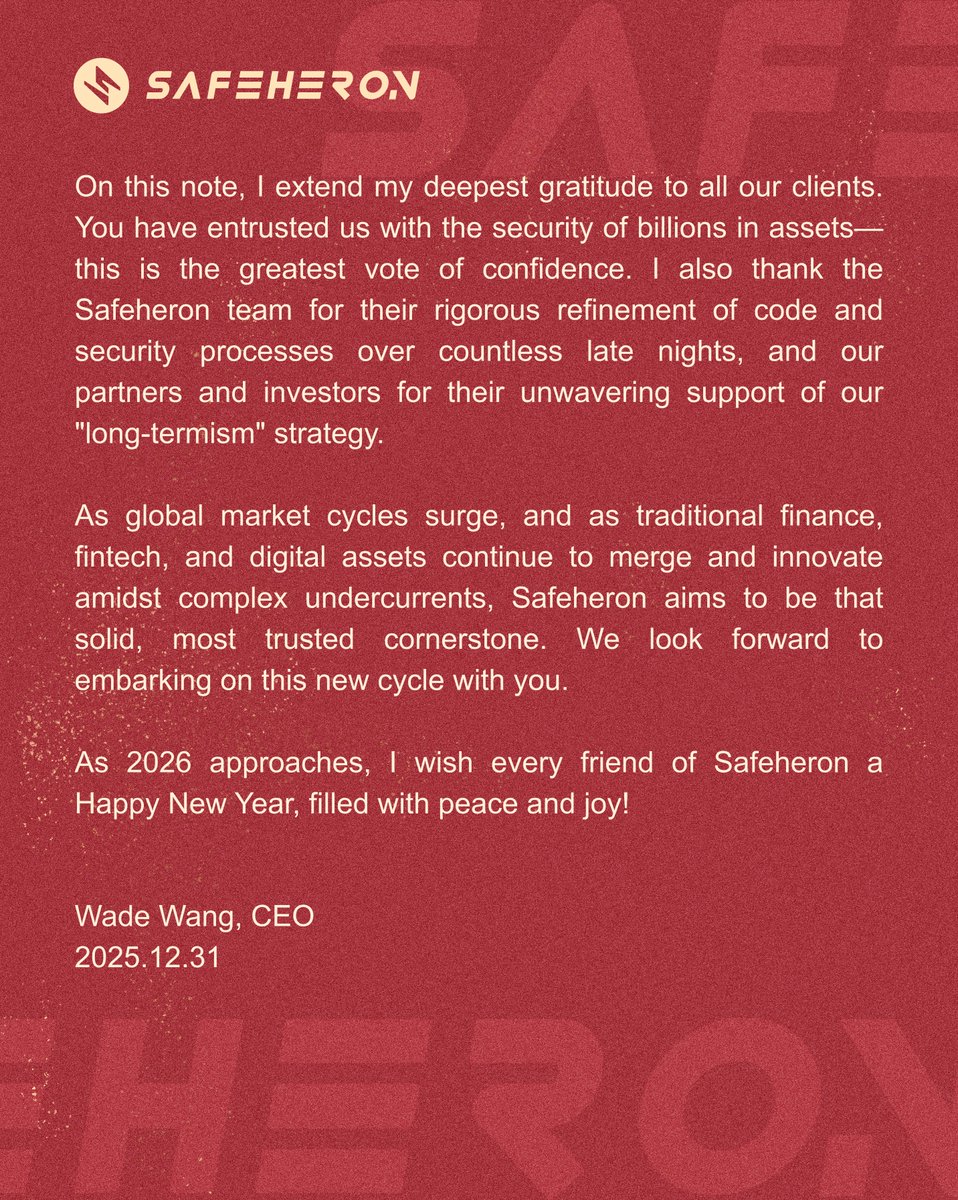 Safeheron tweet media