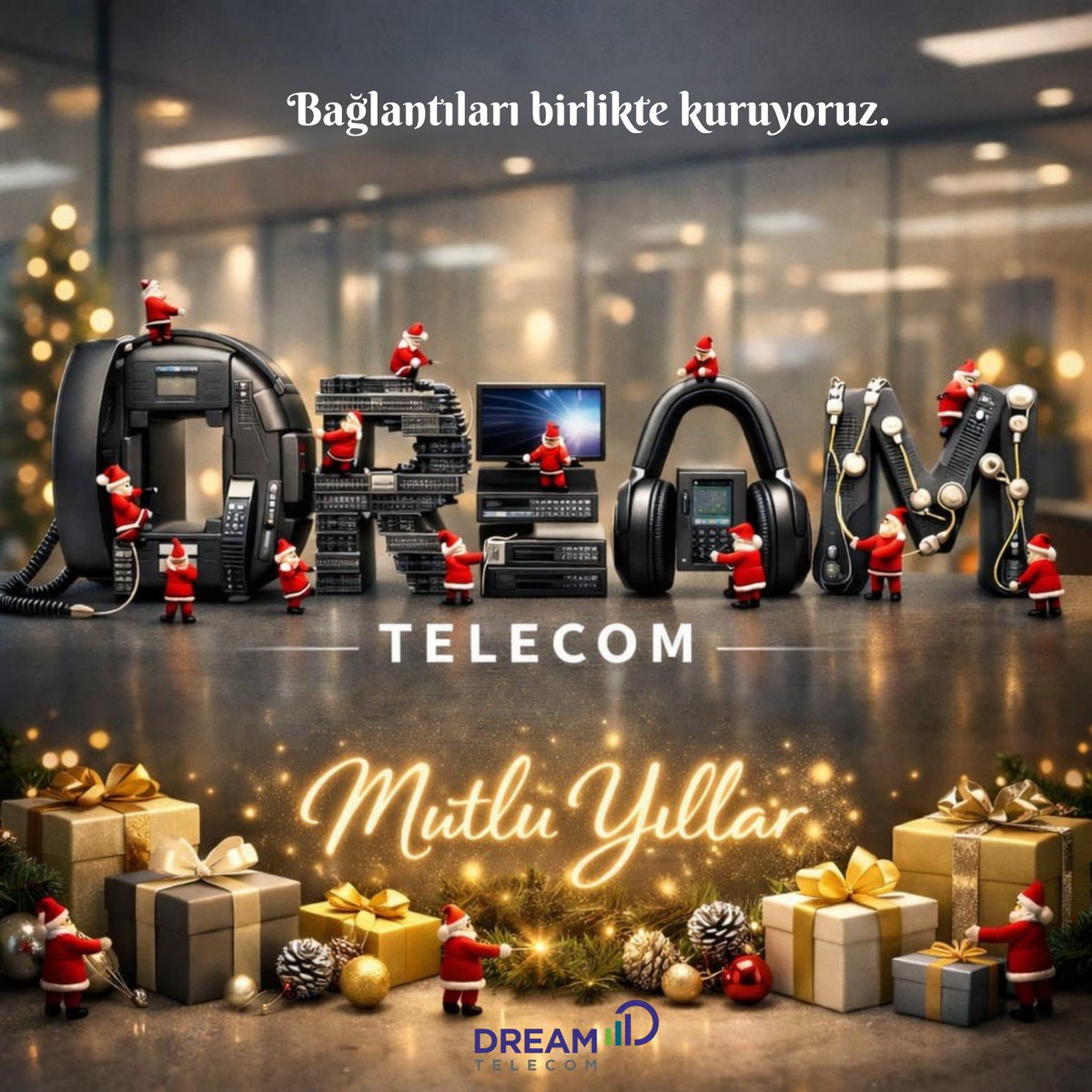 2026’nın sevdiklerinizle birlikte geçireceğiniz, sağlık ve neşe dolu bir yıl olmasını; her yeni günün umutlarınızı artıracak, mutluluğunuzu katlayacak güzellikler sunmasını dileriz.

#NewYear2026 #HappyNewYear #DreamTelecom

                              🌲 İyi seneler 🎄