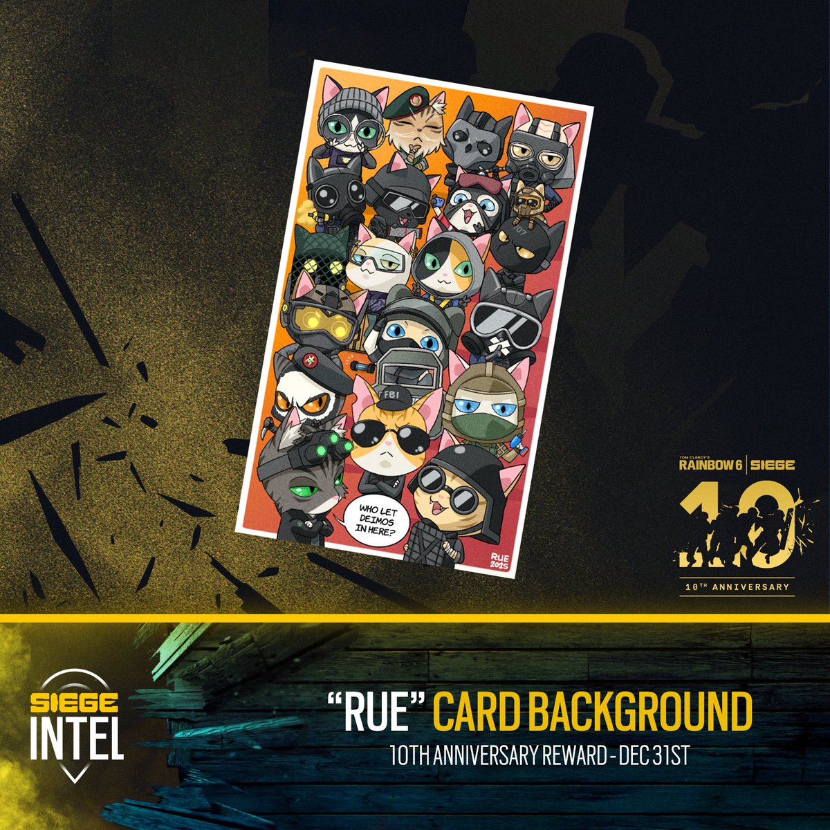 Rainbow Six Siege Intel tweet media
