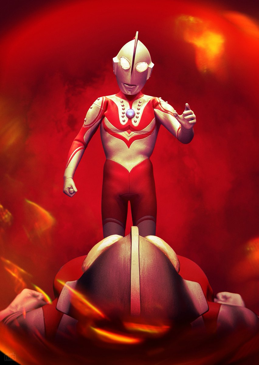 2025年に作った #デジラマ 木下隆志氏原型の #ゾフィー のガレージ