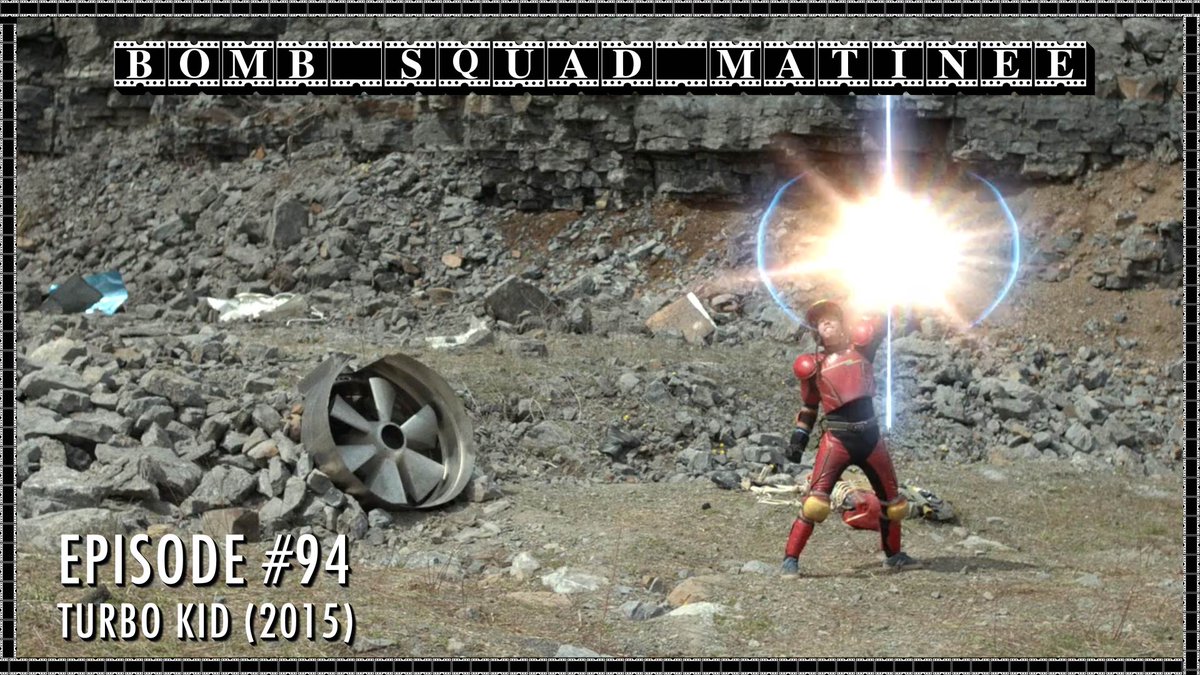WATCH NOW!: youtu.be/-7a8LKiiH0w
Audio version: linktr.ee/bombsquadprodu…

On the 94th episode of Bomb Squad Matinee, Joe V and Tim send of 2025 by discussing the 2015 cult sci-fi action comedy Turbo Kid.