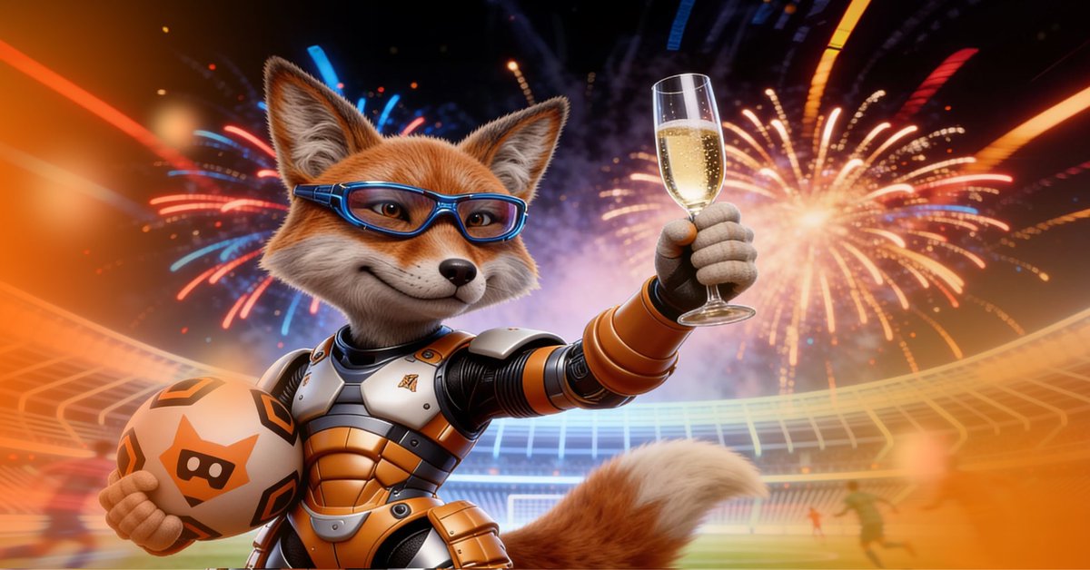Hello #foxfrens 💙🦊💙, Happy New Year’s Eve! 🎆✨  As the clock ticks toward a new year, we are looking back with pride and forward with excitement. This year was about foundations, growth and bold ideas turning into reality.  2026 is about scaling, deeper interaction,