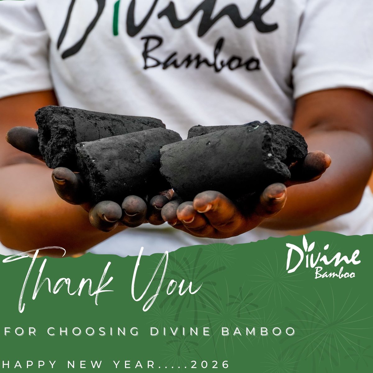 Thank you for choosing Divine Bamboo in 2025💚
Stepping into 2026 with gratitude, sustainability, and cleaner energy.
Happy New Year 2026! 💚