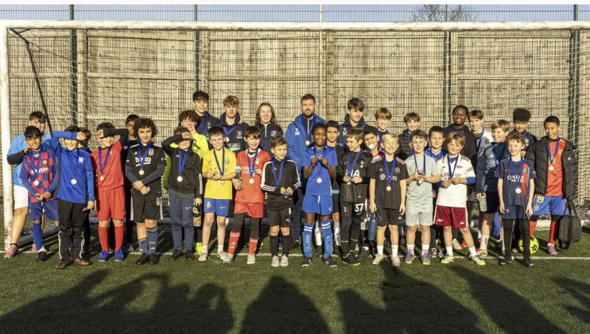 fc_enfield's tweet photo. ENFIELD TOWN FC FOOTBALL SCHOOL SESSIONS

We are back this Saturday the 3rd of January for a new fun filled 13 weeks of football/goalkeeping activities for boys/girls aged 4+

For more details email enfieldtownfootballschool@outlook.com or call 07493 425359 https://t.co/7WMI97qUzS