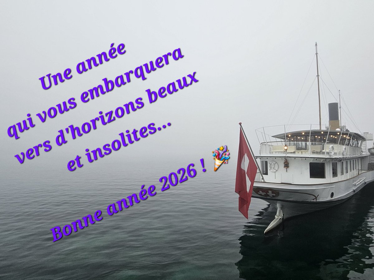 Je vous souhaite, à toutes et à tous, une très belle, prospère et heureuse  année 2026, un feliz año nuevo und ein gutes und glückliches neues Jahr ! 
🇨🇭🇨🇴🇫🇷
#BonneAnnée2026
#FelizAñoNuevo2026
#Neujahr2026
#HappyNewYear2026