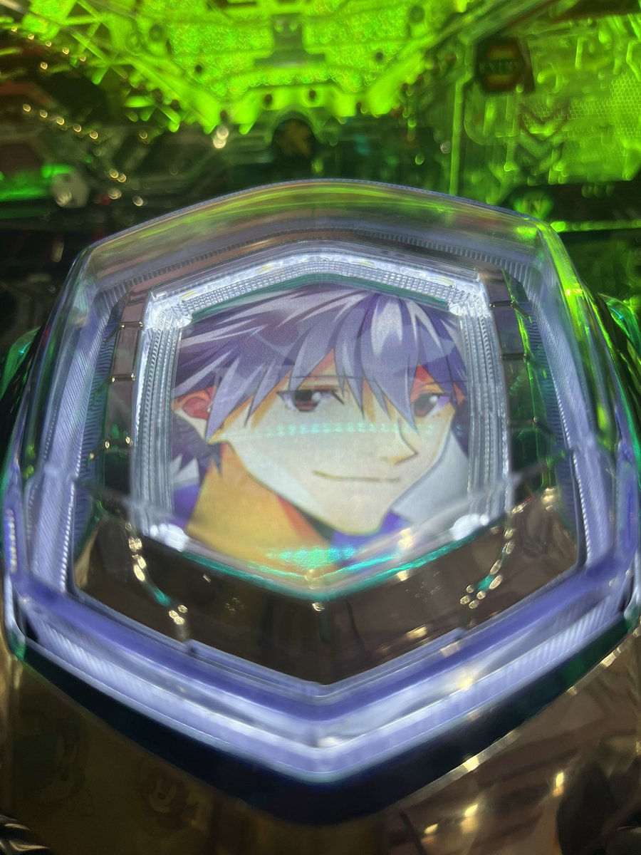 初めてエヴァ17打てました 投資96k （ ; ; ） カヲルボタンのカヲル