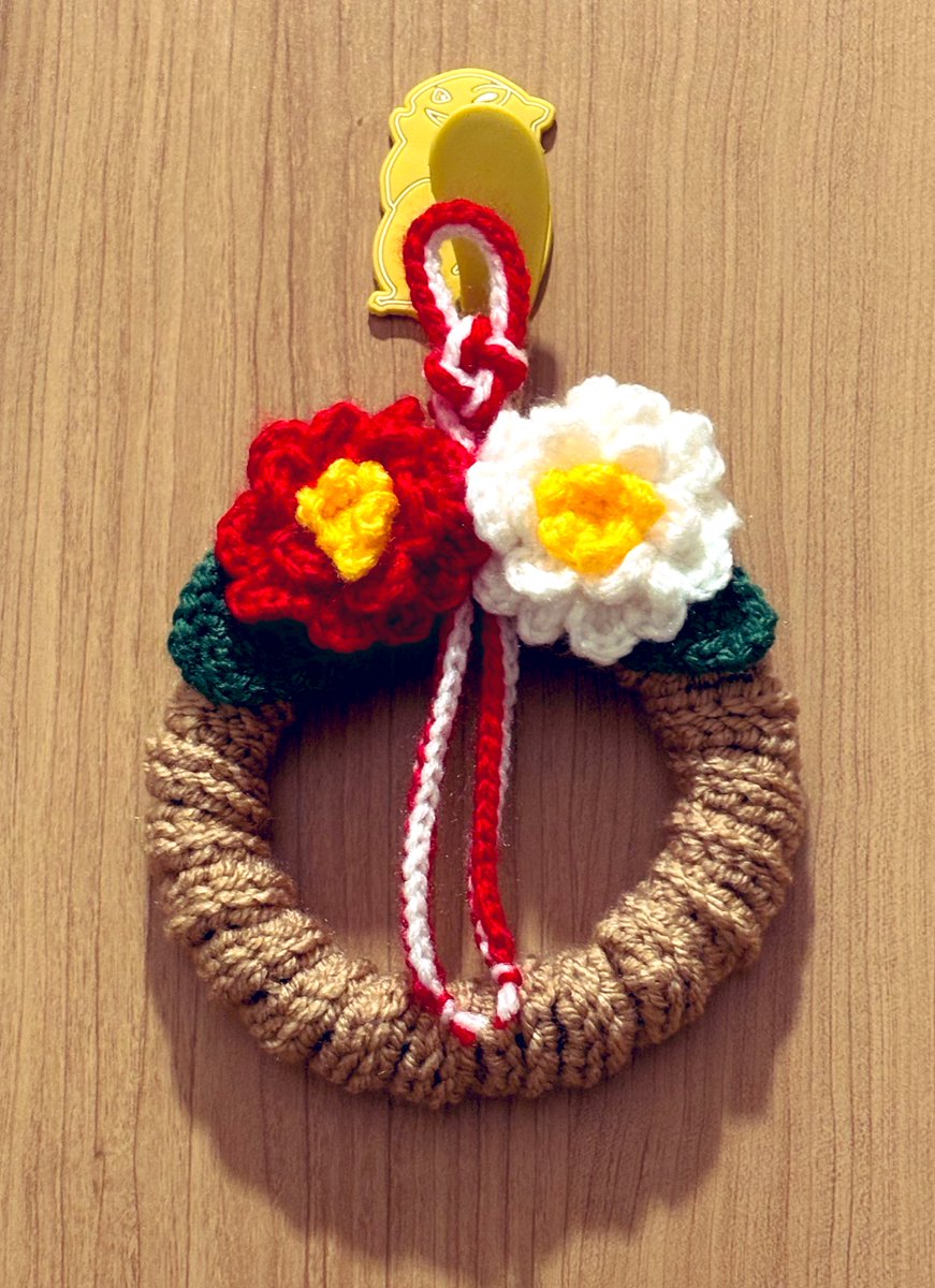 少し飾りを増やしたけど、可愛い"(∩>ω<∩)"いい年が過ごせますように(｡>人<)