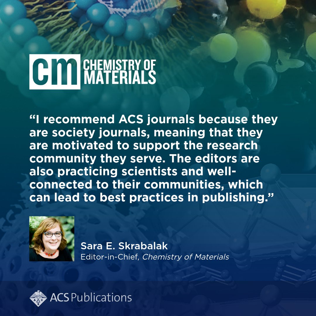Chemistry of Materials tweet media