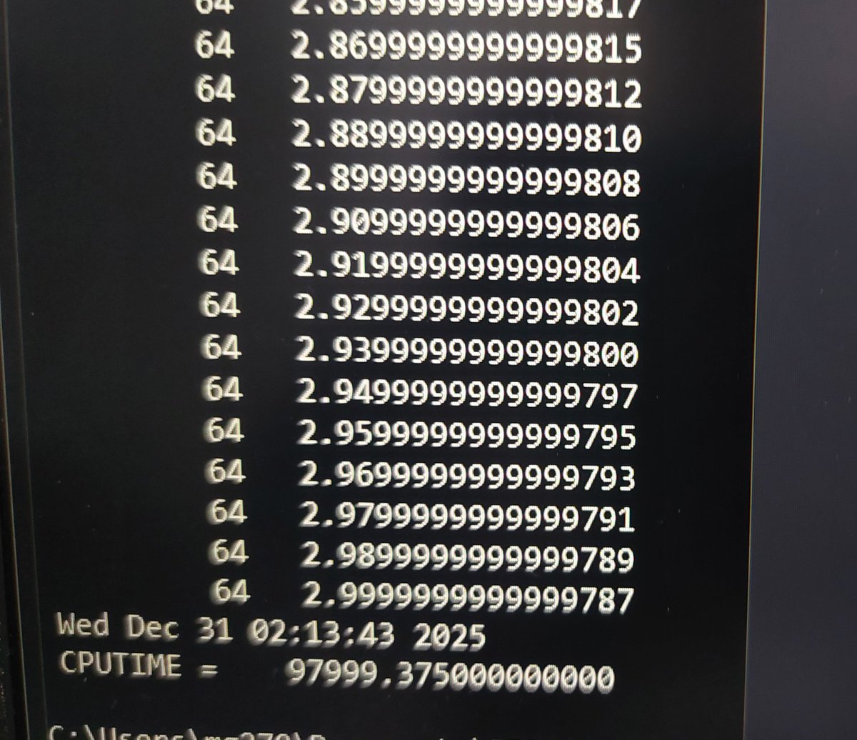 _naheeda's tweet image. Puta entrega de fenomens dels collons 27 (VINT-I-SET!!!) HORES EXECUTANT i aixo posant parametres menors del k toca SI JO VOLGUES FER ENTREGUES NO MHAURIA FICAT A FISICA TIO NO VULL TENIR 2 ENTREGUES TOCHES PEL PUTO GENER K PASSA K NO TINC EXAMENS??? K EM SOBRA EL TEMPS A MI O K?