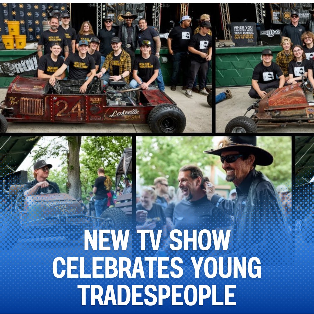 📺 Big news for the trades! Northern Tool + Equipment is teaming up with RACER Network to launch a brand new TV series highlighting the next generation of young tradespeople — combining real projects, real skill, and real learning opportunities from high school CTE students.