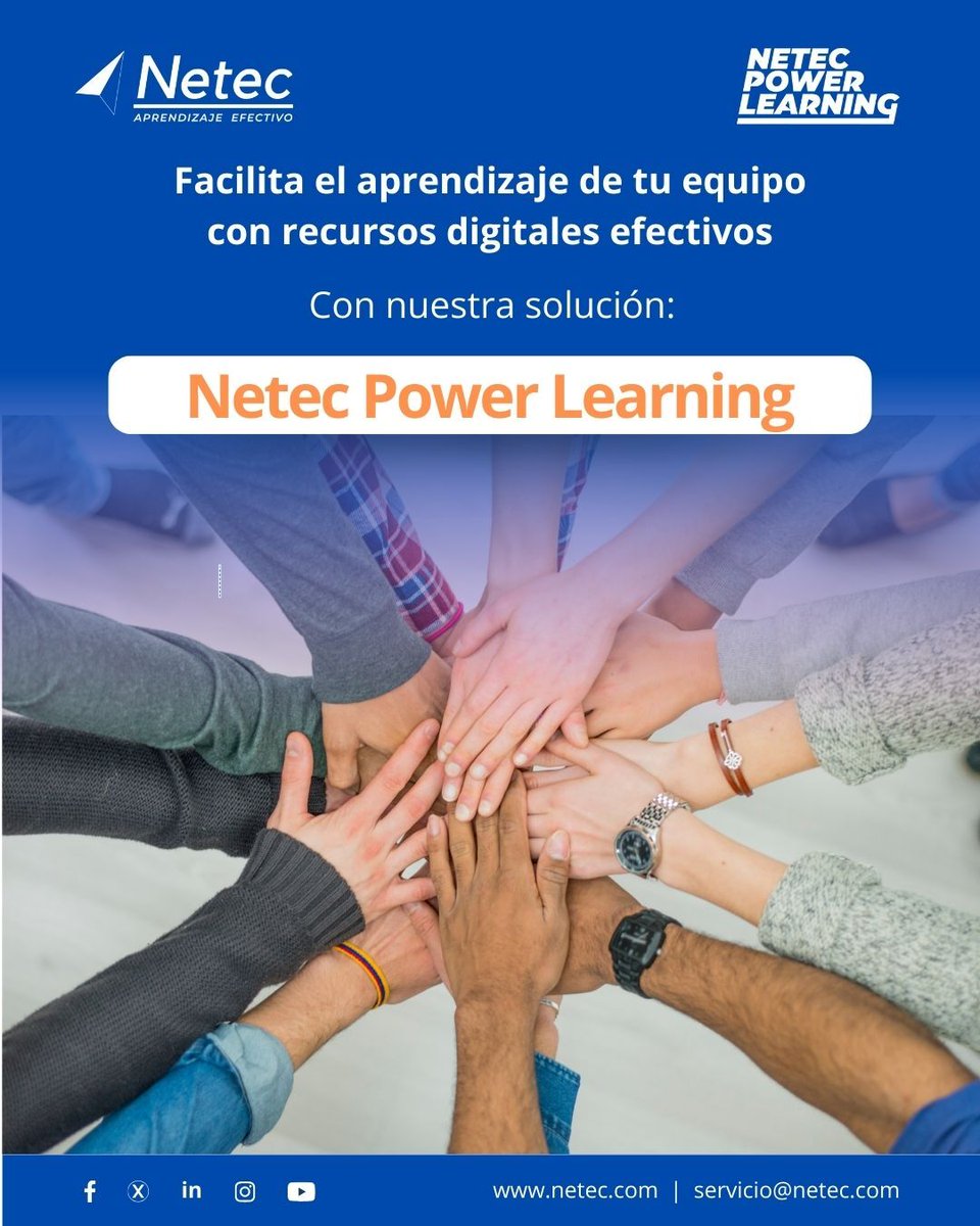 netec's tweet photo. Conoce los recursos digitales que incluye nuestra Aula Virtual de #NetecPowerLearning⚡

Más información 👉 https://t.co/RMrx26RKnf

Descubre por qué nuestra solución ha demostrado facilitar y asegurar el aprendizaje de tus colaboradores en TI. 🎯

#NetecConecta #NPL #eLearning https://t.co/k8twaGg4uj