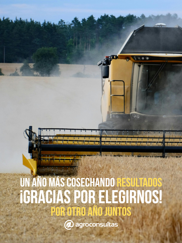 Siempre cosechando resultados juntos 🌾💪🏻

¡Gracias por acompañarnos un año más! 

Fueron muchas consultas, charlas técnicas, capacitaciones y aprendizajes compartidos 🙌🏻

🥂 Hoy brindamos por un 2026 con más contenido técnico de valor y más agro en equipo 🫂