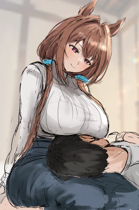 今年もお疲れ様でした。 #ウマ娘 #ダイワスカーレット