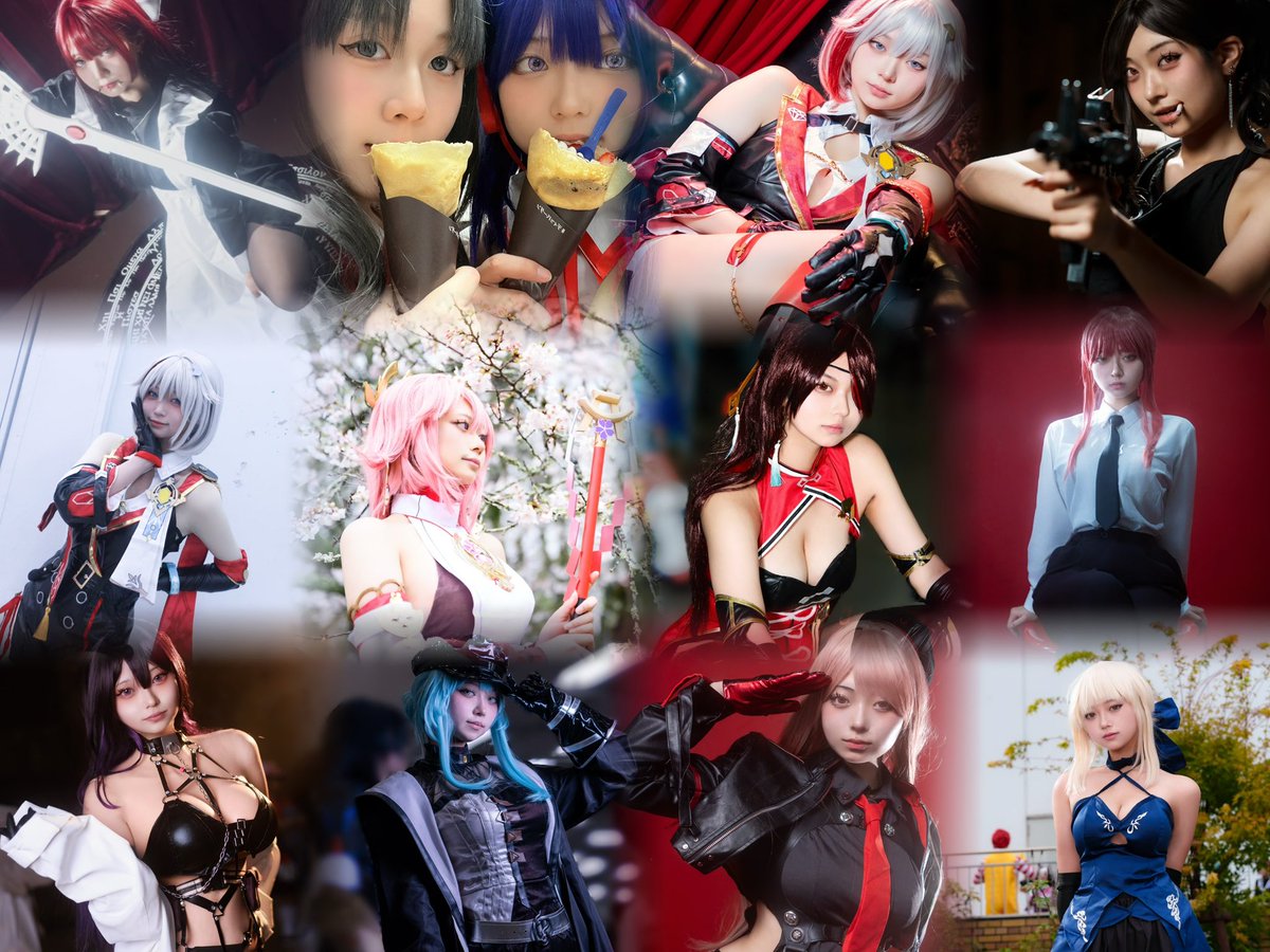 #コスプレ総決算2025

2025‼️クソお世話になりました‼️
来年もたくさん頑張りますのでたくさんよろしくお願いいたします。𝑲𝒊𝒔𝒔💋
（入らなかった写真はこの垢でよく見ると思うので割愛LOVE）