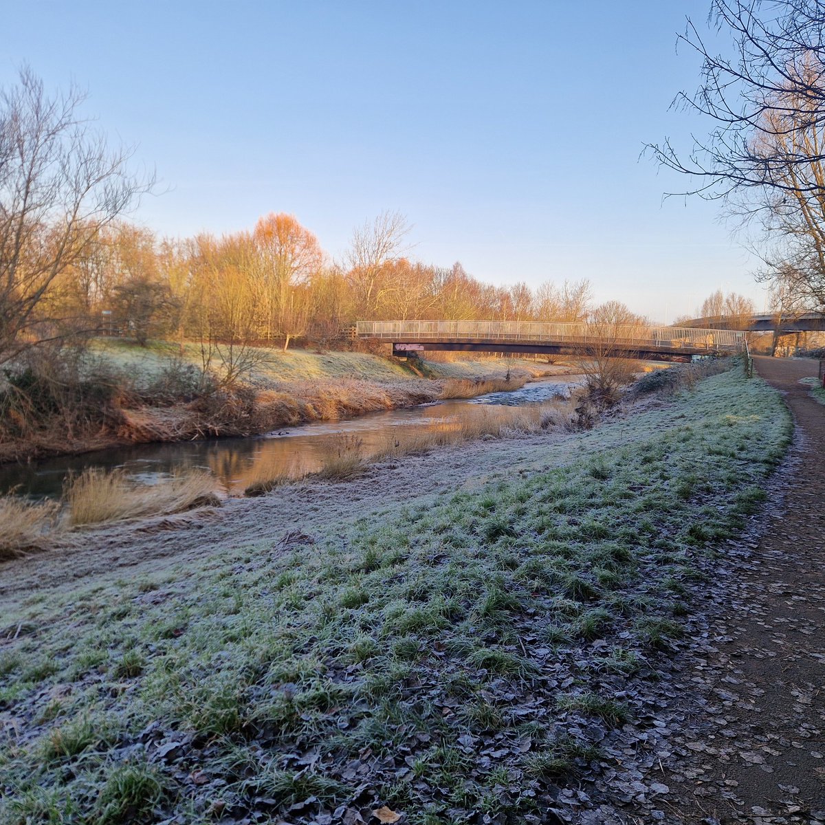 Not sure I had enough layers on this morning but the best thing I could have done 😊