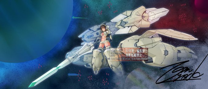 今年一番見られたガネーシャシタラちゃんに
効果は未知数な自作ウォーターマーク貼り付けつつ上げ直していく 