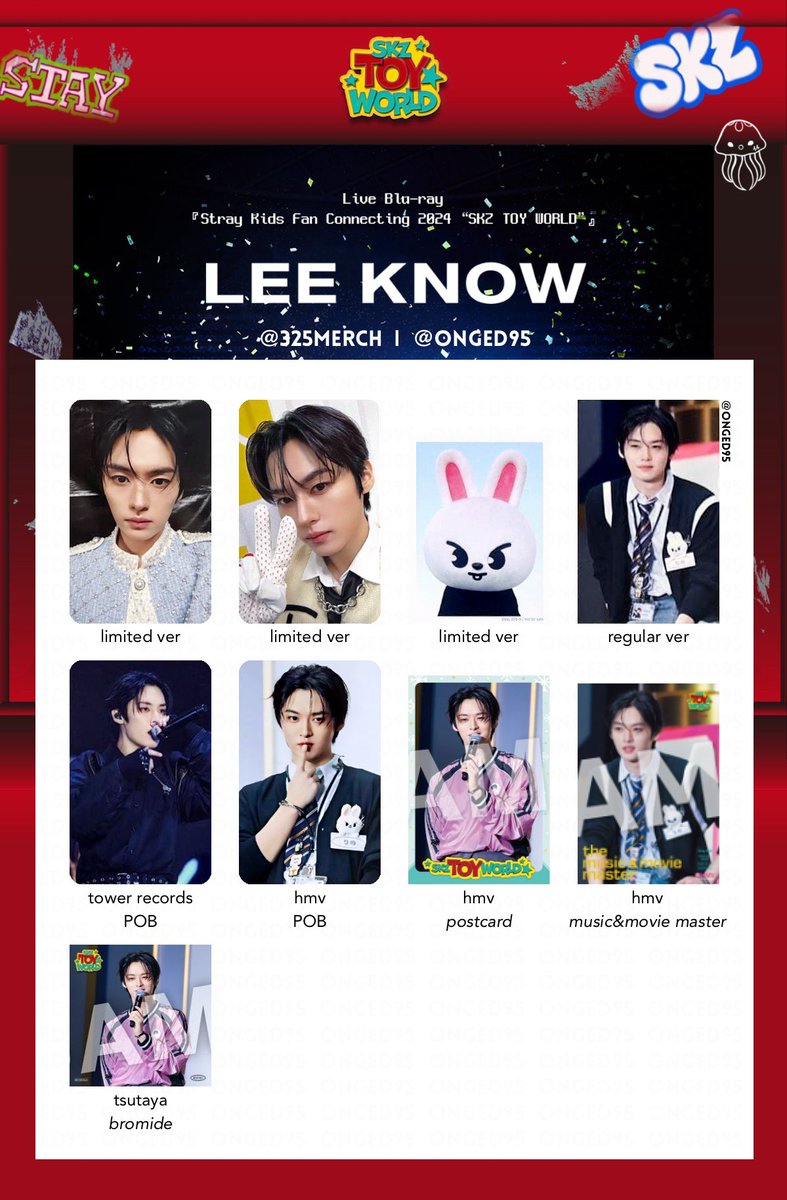 24種 StrayKids トイワールド IDフォト トレカ Blu-ray LIVE Blu-ray