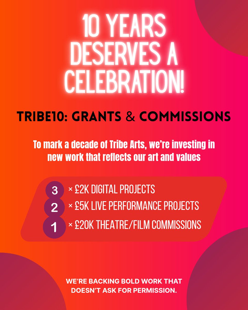 Tribe Arts tweet media
