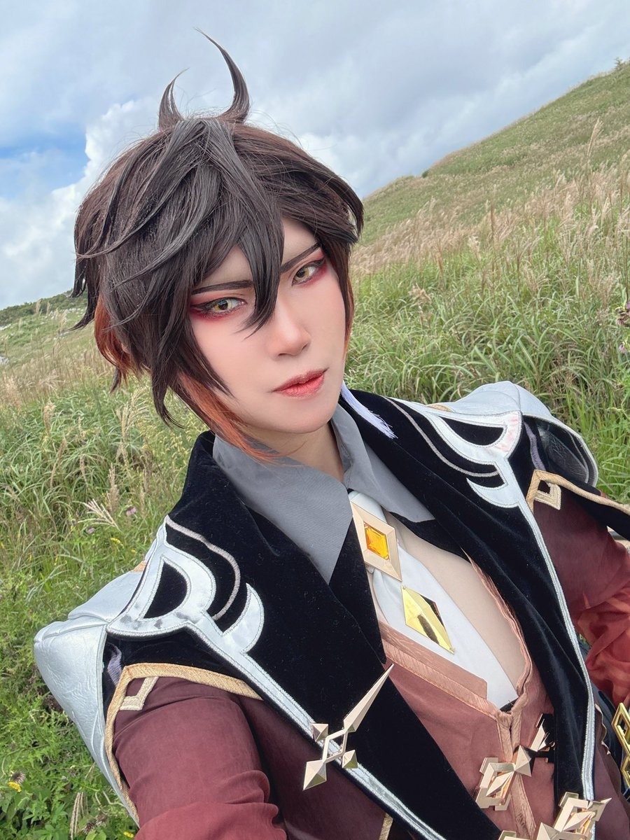 ⚠︎コス⚠︎
滑り込みおそくほ！
前日入りしてBBQしたり、外ロケ楽しかった‼️
ご一緒させてくれてありがとう😊