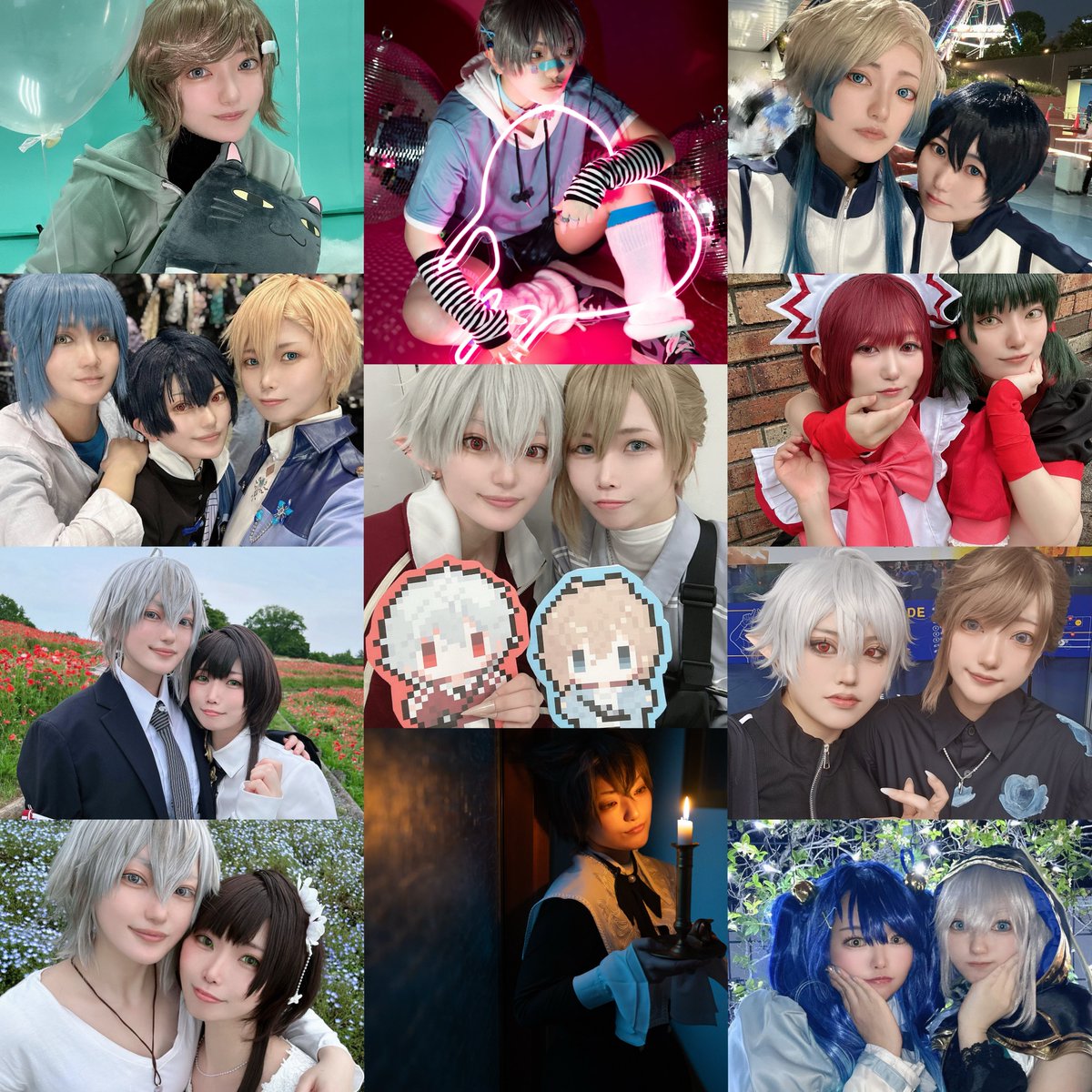 NyaaaReichel's tweet photo. cos⚠️
今年に間に合った！！！
仮装もまとめちゃったけれど、
2025もたくさんみんなに遊んでもらえてはっぴーでしたϵ( 'Θ' )϶
ありがとう🩵
来年も遊んでくれたらうれしいす🐇
#2025年コスプレ総決算
#コスプレ総決算2025 https://t.co/qXlMpm8MZ7