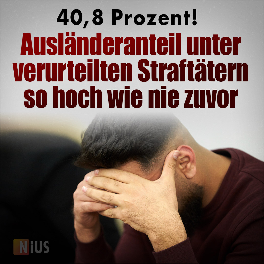Im vergangenen Jahr ist der Anteil der Ausländer unter den verurteilten Straftätern in Deutschland auf ein Rekordniveau gestiegen. Das geht aus dem Jahresbericht zur Strafverfolgung hervor, den das Statistische Bundesamt kürzlich veröffentlicht hat.
nius.de/politik/news/4…