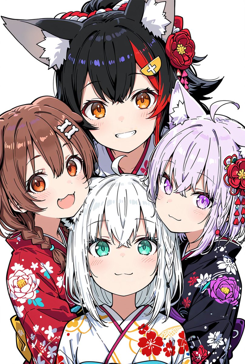 明けましておめでとうございます！🎍
今年もよろしくお願いいたします!(^^)!
イラストたくさん投稿頑張ります🔥

#ホロライブゲーマーズ