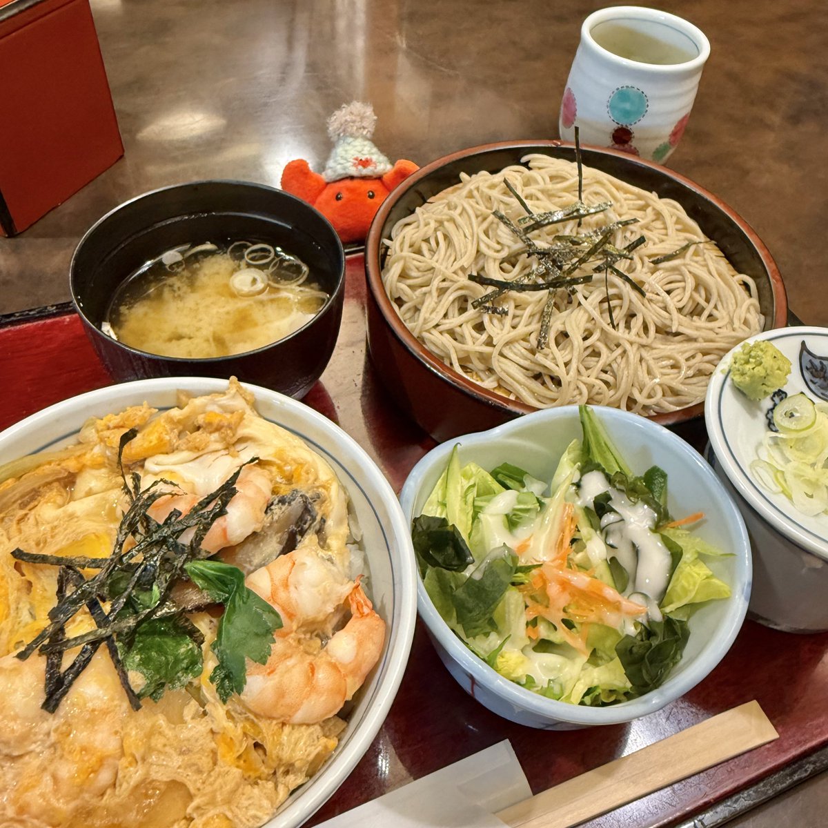 年越しそば！＼🦀／