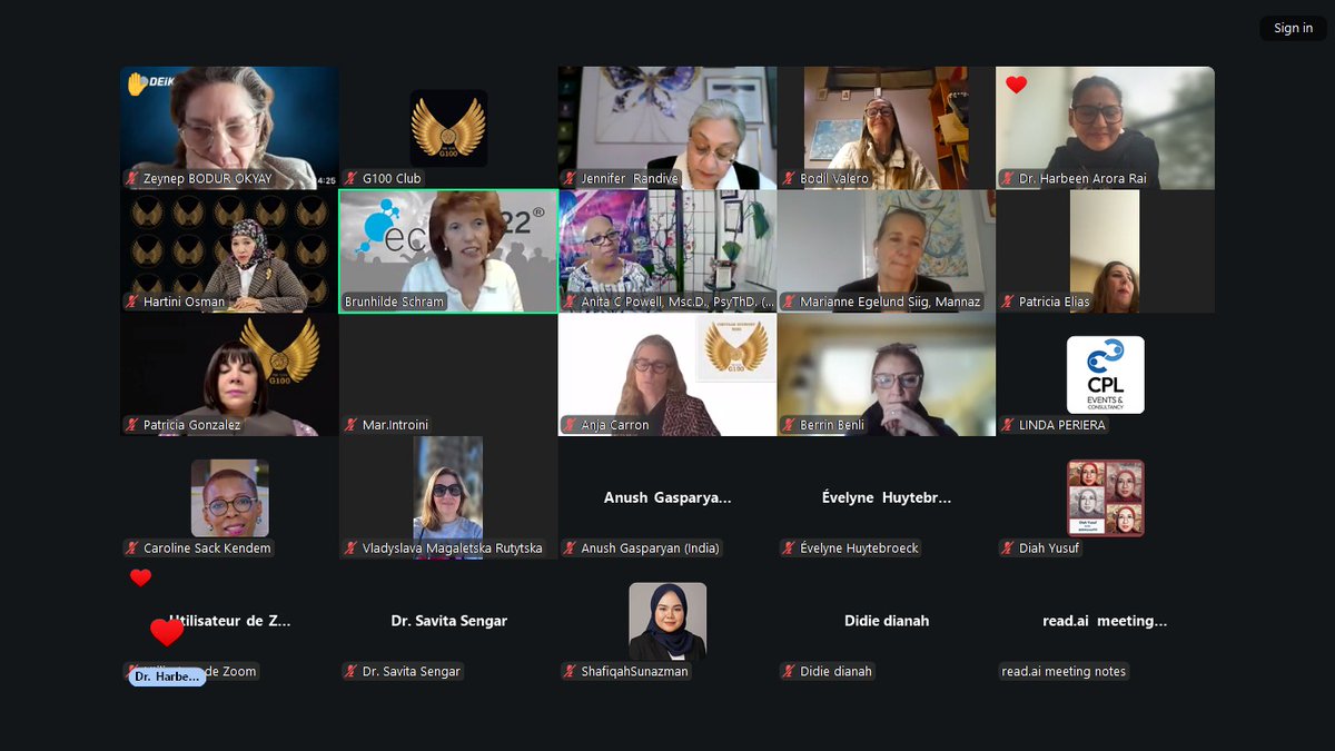 ✨ G100 Global Presidency Transition 2025–2026 ✨

🎥 Watch highlights: 
youtube.com/watch?v=9-Jw2J…

🌐Learn more: g100.in/global-preside…

#G100 #GlobalLeadership #TogetherWeRise #WomenLeaders