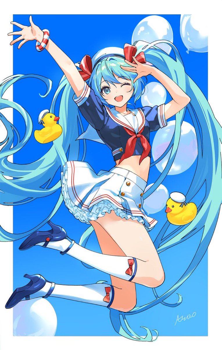 「#2025年自分が選ぶ今年の4枚 ミク多め」|うらたあさお🕊のイラスト