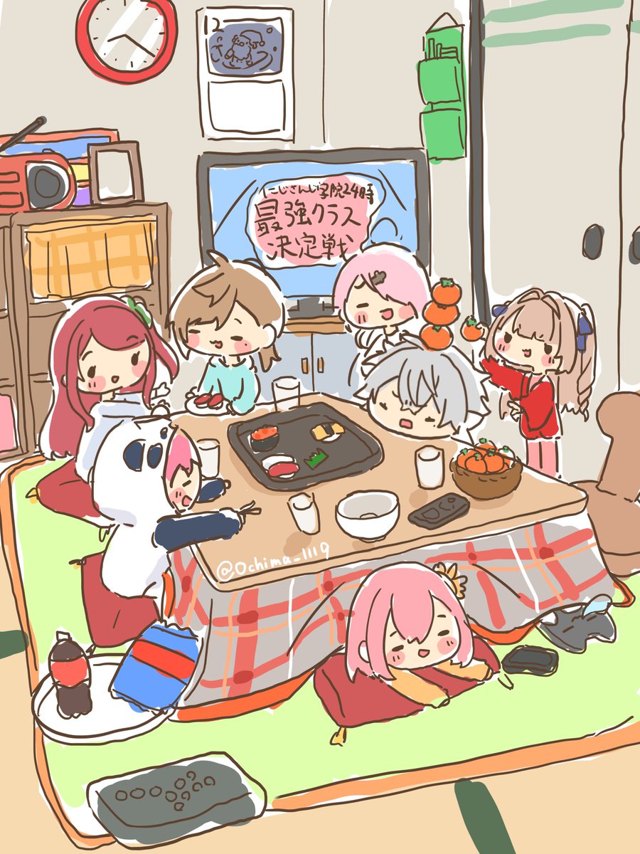 Ochima_1119's tweet photo. 描き納めです。今年も1年ありがとうございました🙇🏻‍♀️来年もいっぱい絵描きます！ https://t.co/EG7cJwmy8x