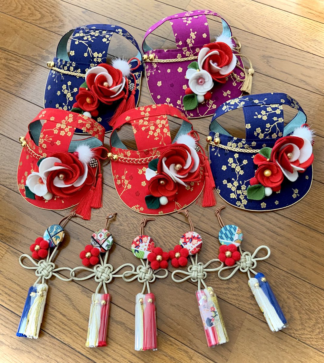 今年もひなちゃん迷惑のグッズいろいろ作りました🥹✂️