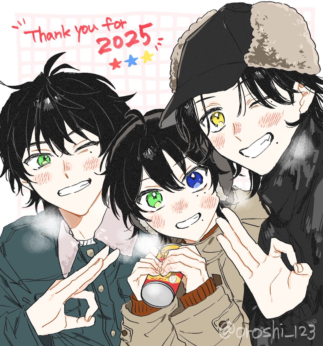 やまだ描き納め✴︎✴︎✴︎
来年もよろしくお願いします☺︎