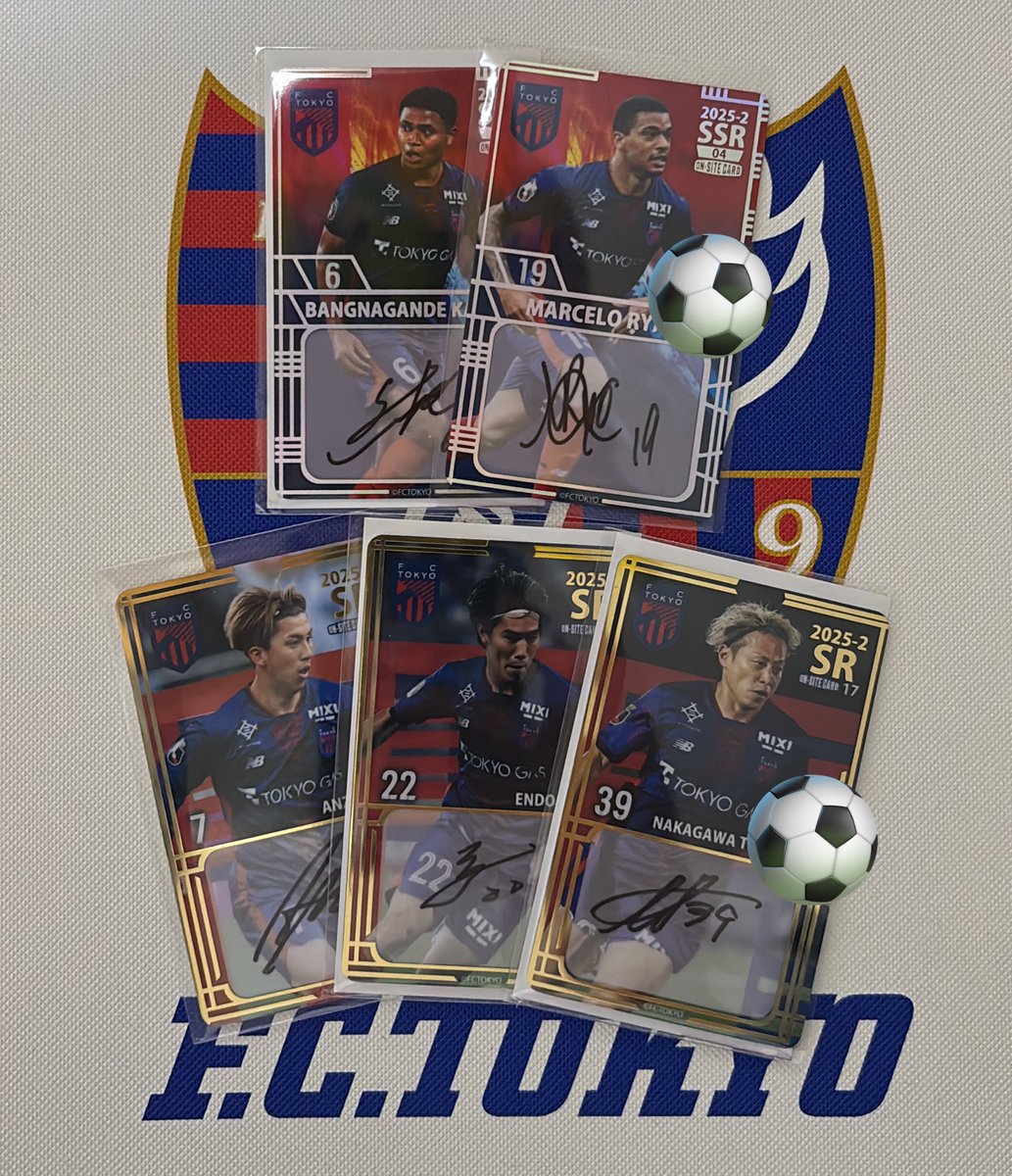 更新 FC東京 オンサイトカード 第2弾 求）SSR 24 30 SR 16 81 譲）SSR
