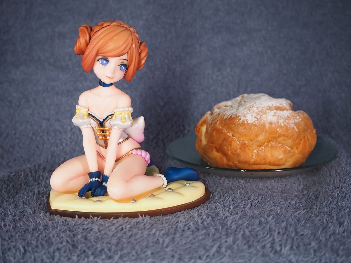 オリジナル作品ということで好きな要素やまだやったことがない方法をモリモリ盛り込んで作ってみました！
作りやすくとってもかわいいキットは原型師様のBOOTHでも販売中なので、ぜひ気になった方は自分だけのショコシェリーちゃんをどうぞ！