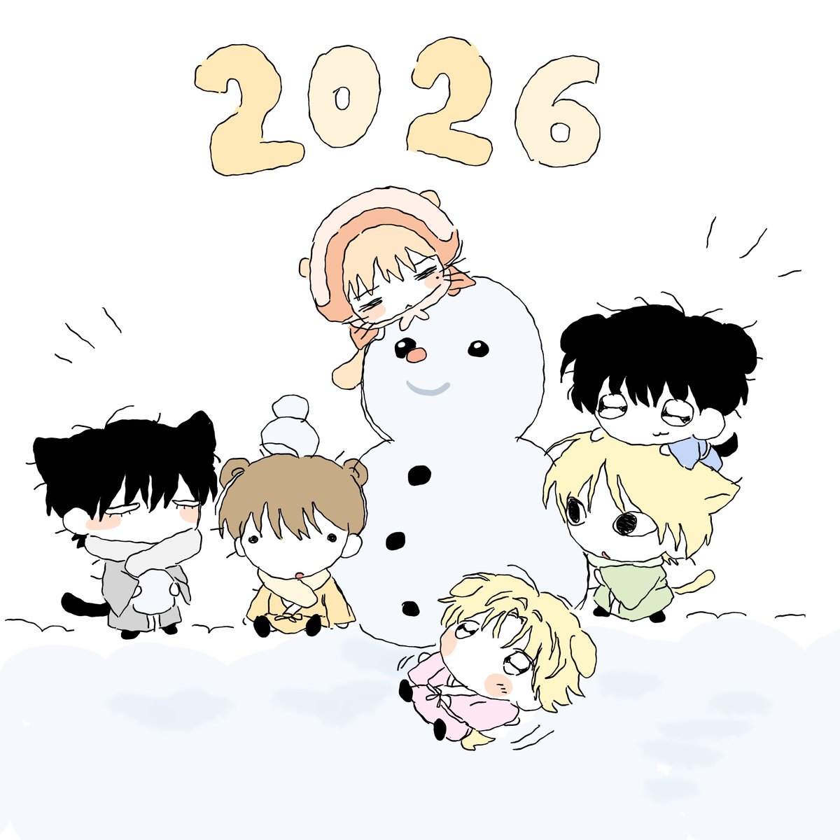 eog80019's tweet image. 다들 새해 복 많이 받으시고 해피뉴이어~