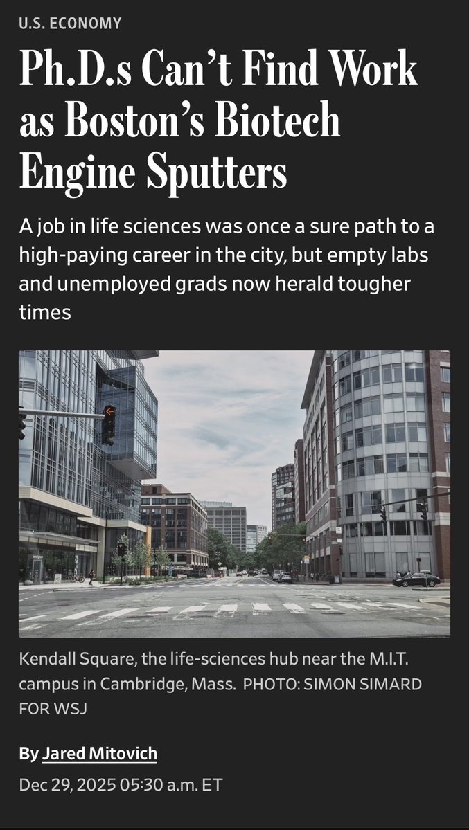 jrkelly's tweet image. I wish it weren't the case, but @LifeSciVC is wrong about this.

The crisis in biotech startups is not just "biotech being cyclical" - you can see clearly that the rise in Chinese startups is not cyclical over the last 25 years - it's spiking up in the last 10 years (see chart…